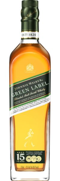 J. WALKER GREEN LABEL 15 YEARS